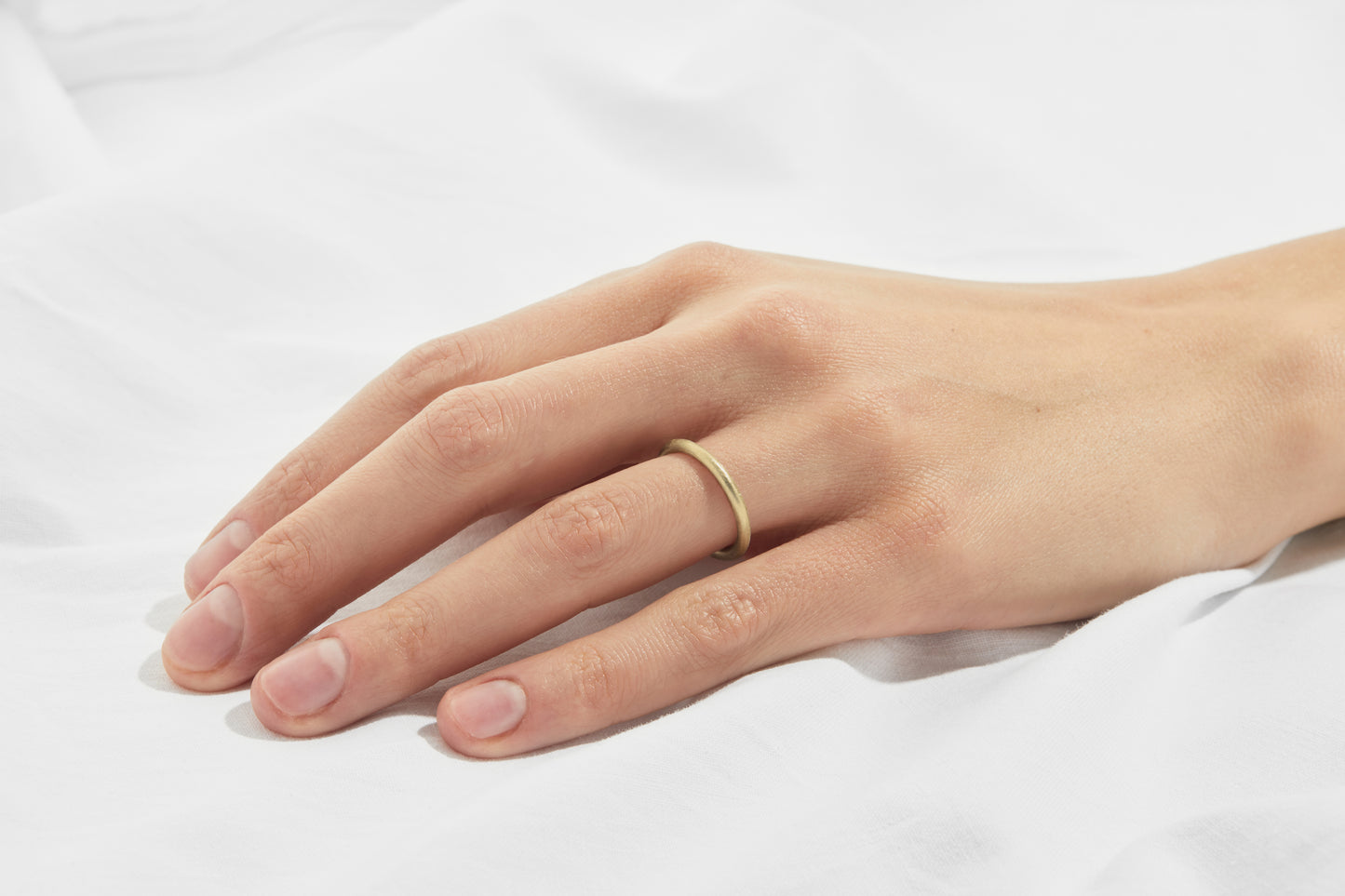Adele Wedding Band in Yellow Gold