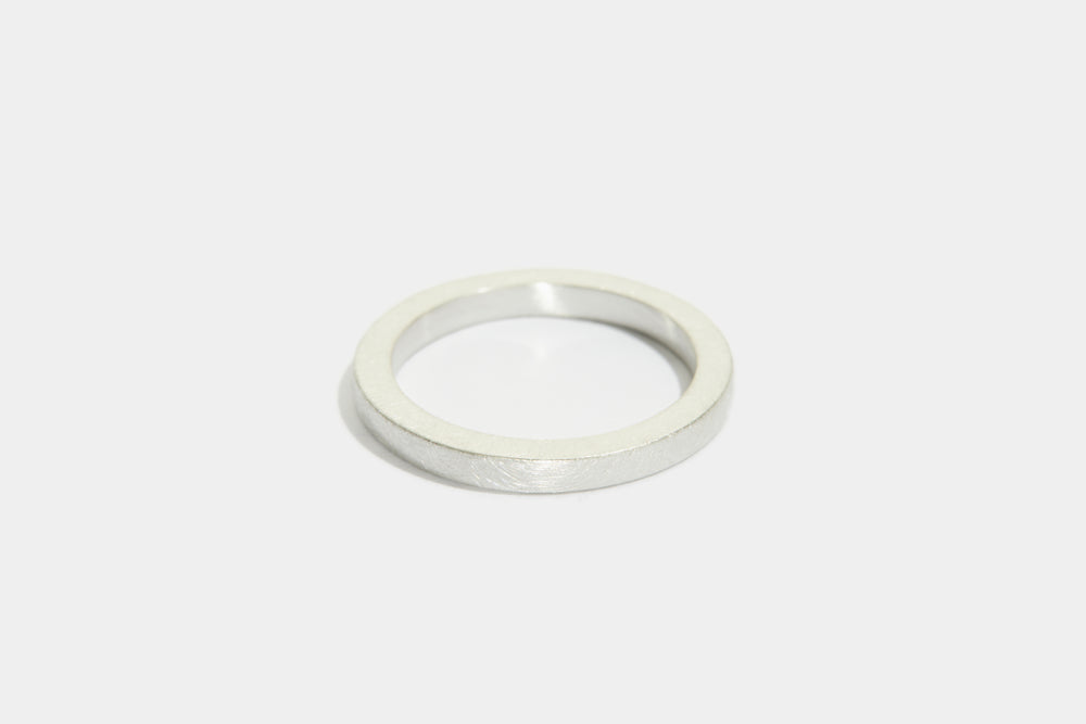 
                  
                    Saana Wedding Band in White Gold
                  
                