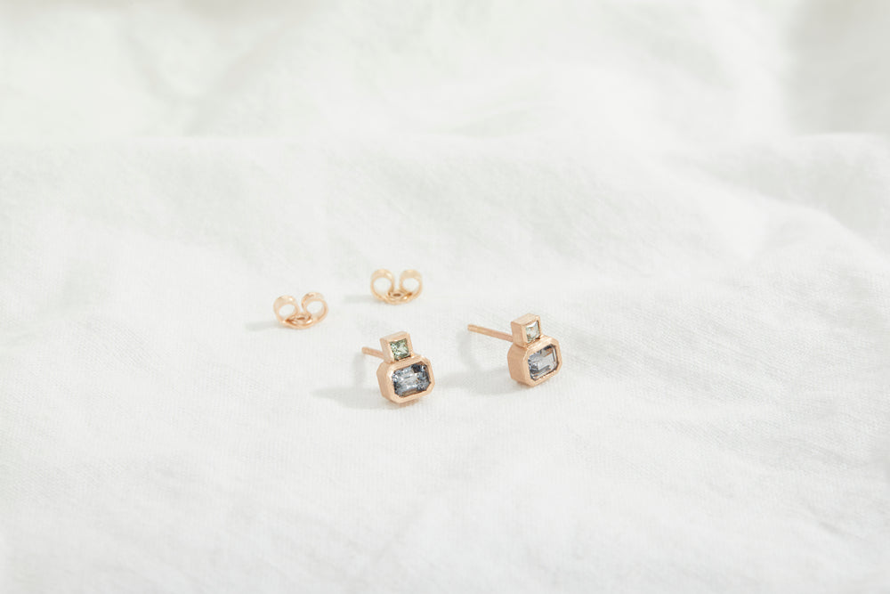 
                  
                    Sage Blueberry Earrings
                  
                