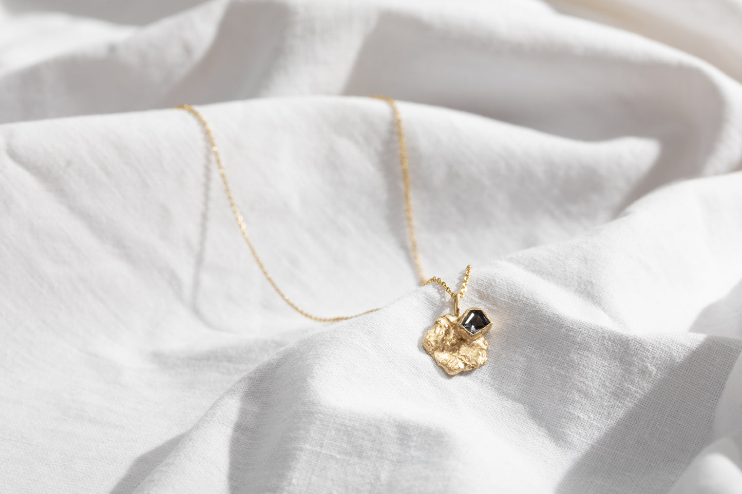 
                  
                    Spinel Schnitzel Necklace
                  
                